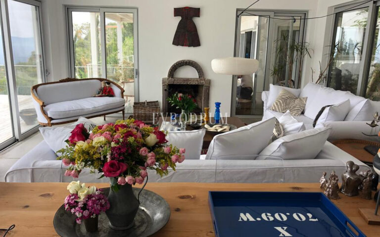 Yahşi’nin en güzel tepesinde, panoramik manzaralı havuzlu villaa – Görsel 12