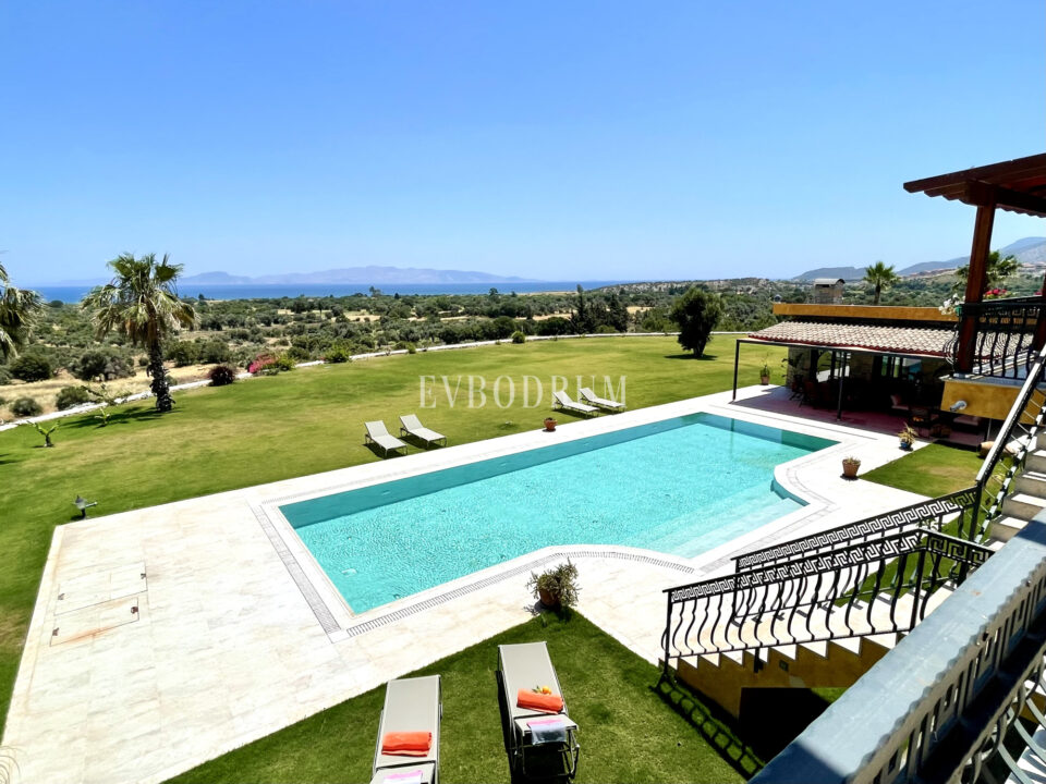 Datça’da Havuzlu Tatil Villası, Aylık Kiralık – Görsel 18