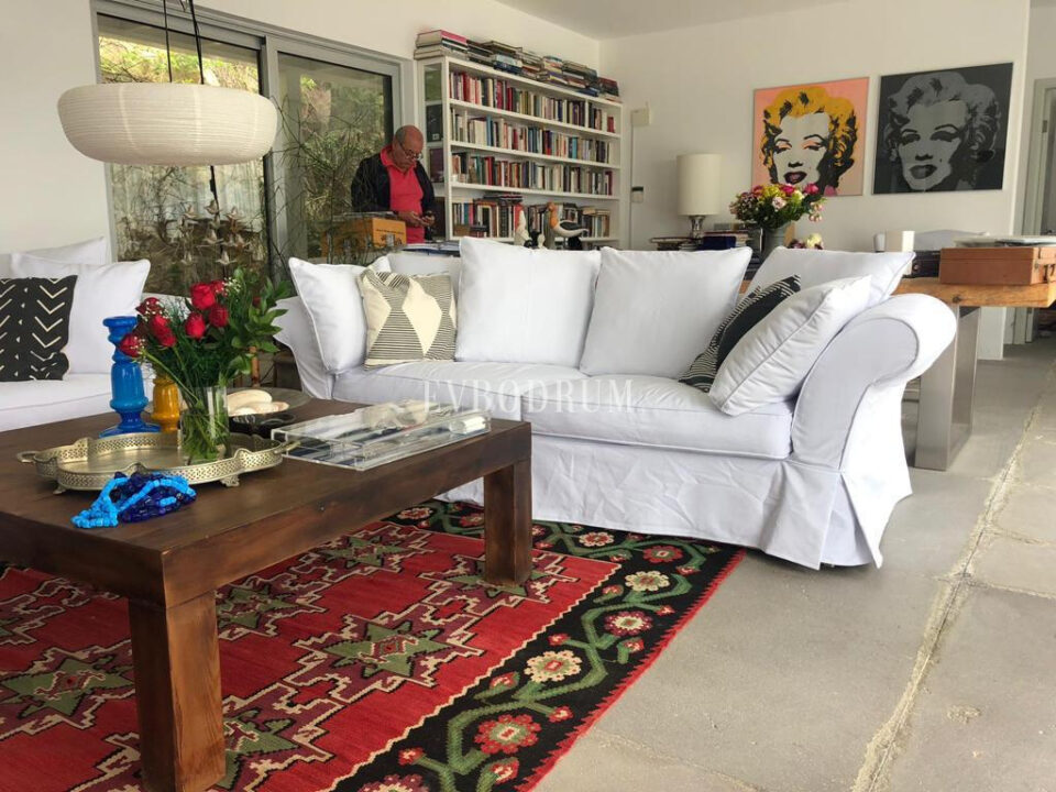 Yahşi’nin en güzel tepesinde, panoramik manzaralı havuzlu villaa – Görsel 14