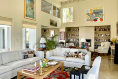 Yazlık kiralık villa, deniz manzarası ve özel havuz, 8 misafir