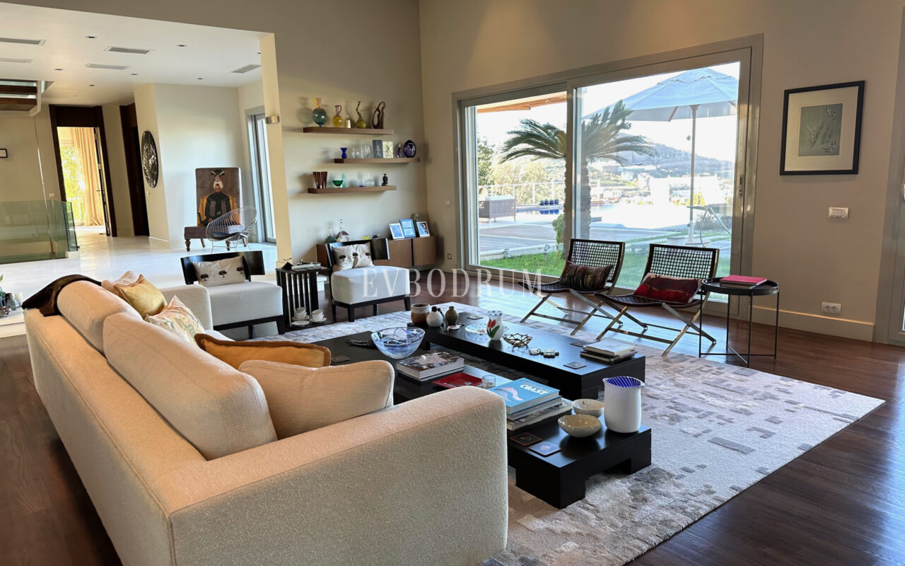 Yalıkavak ve Marina manzaralı olağanüstü özel mülk