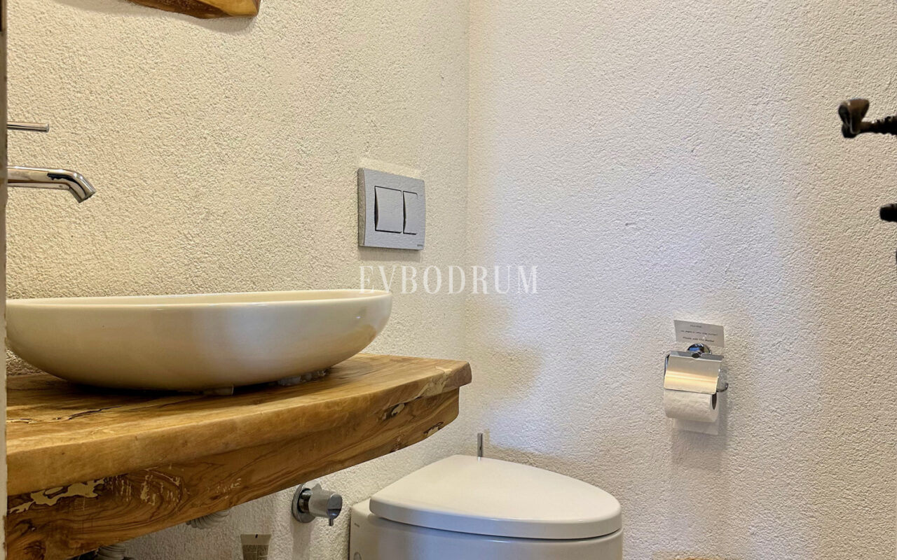 7.970 m2 arazi içinde harika, havuzlu taş ev ve misafirhanesi