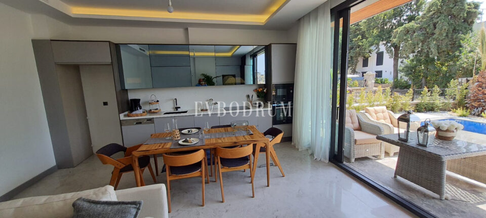 Plaja Yakın Ortak Havuzlu Tek Katlı Evler – Görsel 8