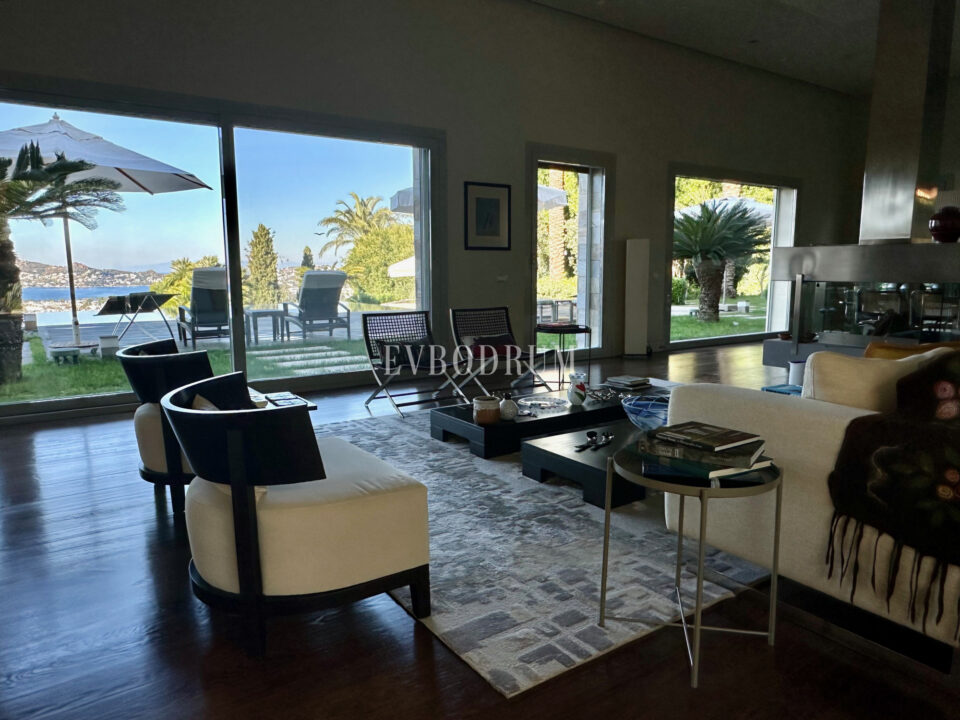 Yalıkavak Körfezi ve Marina Manzaralı Özel Villa – Görsel 22