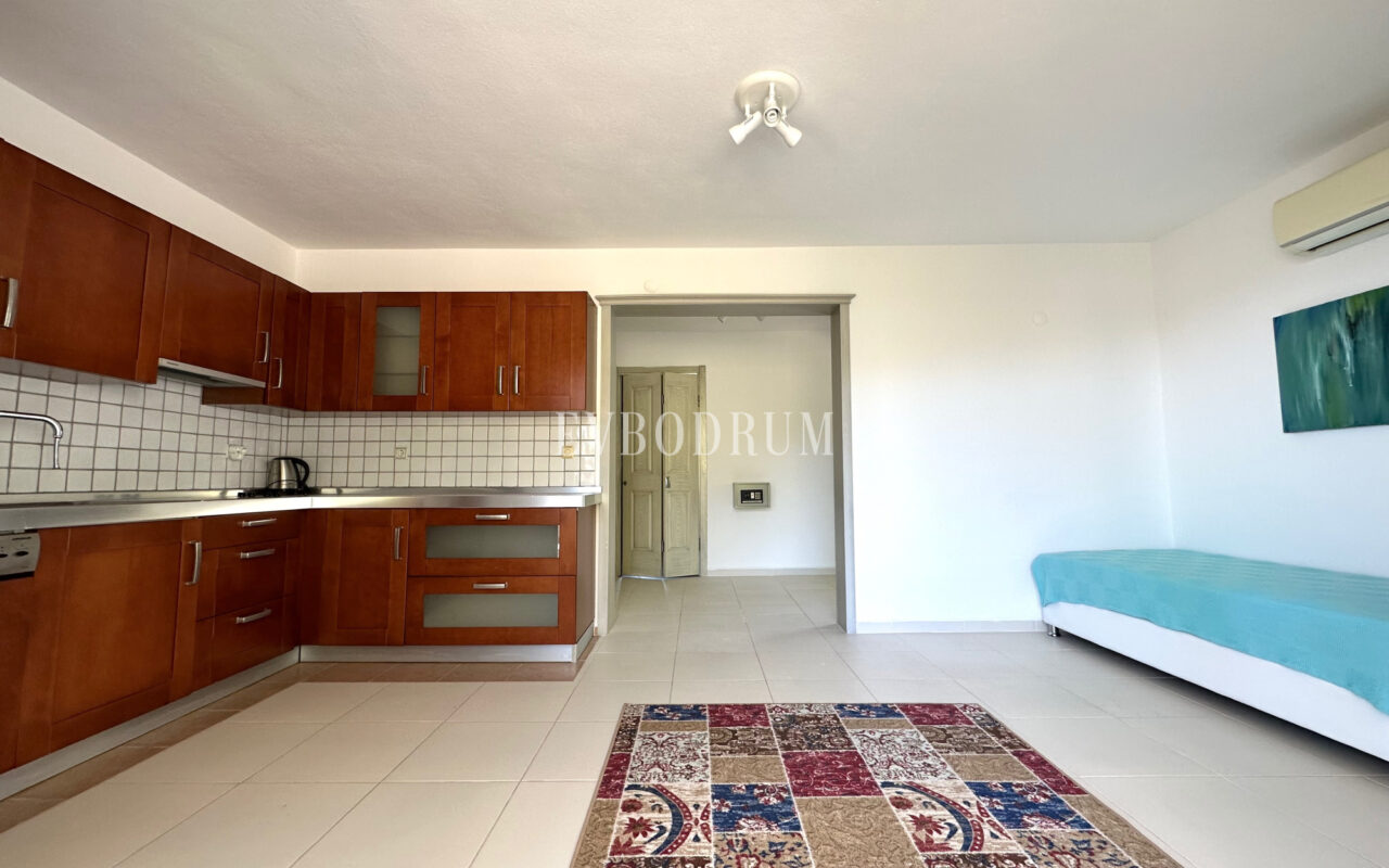 Deniz manzaralı ve çatı teraslı daire