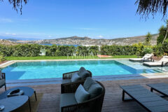 Gündoğan’da manzaralı, havuzlu lüks villa
