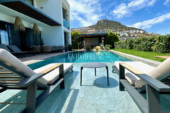 Gündoğan’da manzaralı, havuzlu lüks villa