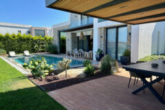 Gündoğan’da manzaralı, havuzlu lüks villa