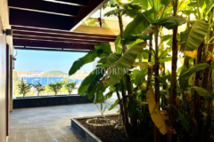 Bodrum Merkez’de Kale manzaralı, teraslı daire