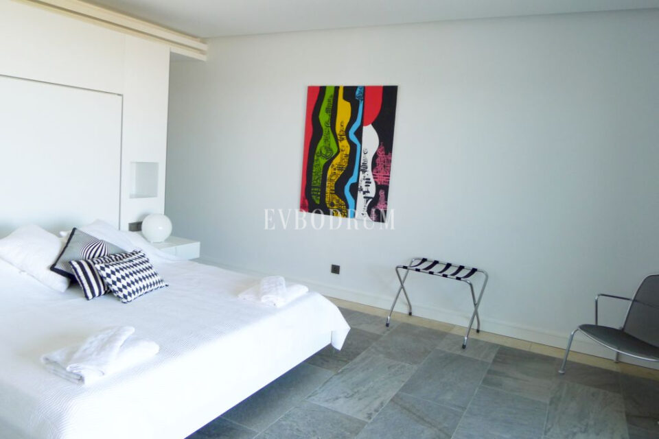 Yalikavak koyu manzarasına hakim malikane – Bedroom2