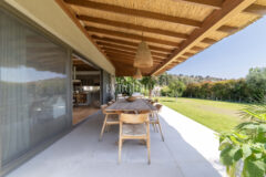 Bodrum Merkez’de Geniş Bahçeli, Deniz Manzaralı Tek Katlı Villa