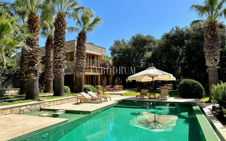 Denize 50 Metrelik Mesafede Kiralık Lüks Villa – Img