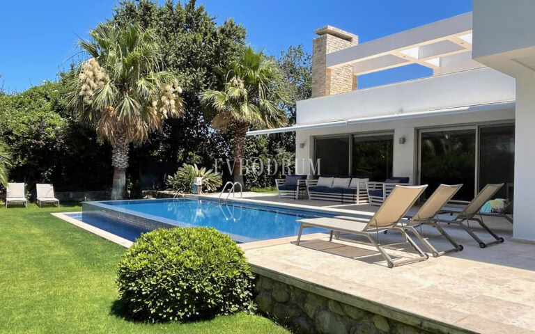 Havuzlu Yeni Villa, Sahile 5 Dakika Yürüme Mesafesinde, Haftalık Kiralık – Img