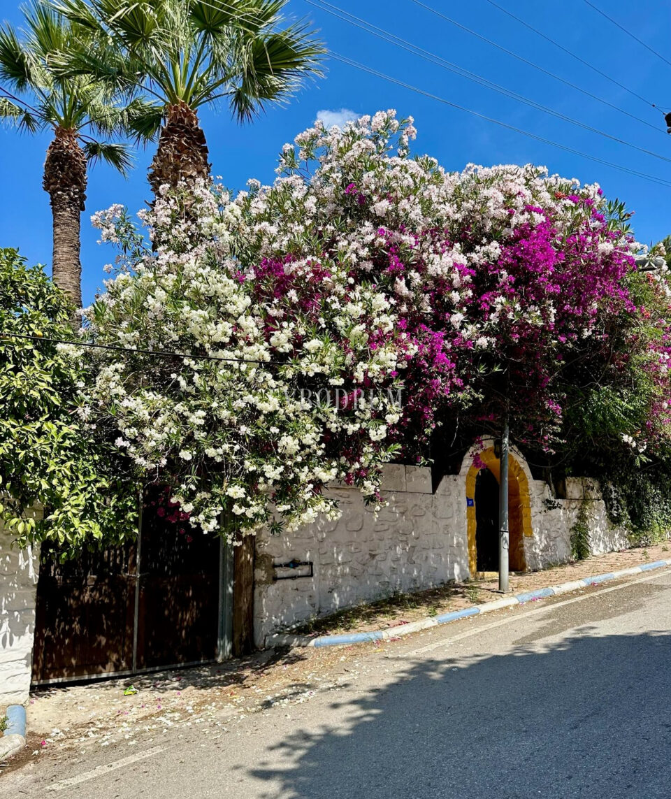 Bodrum, Yeniköy’de geniş, karakteristik kiralık daire