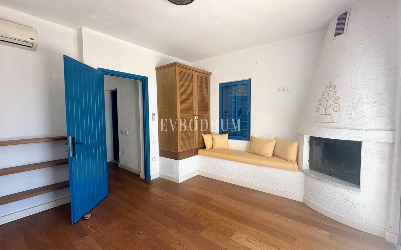 Bodrum’un kalbinde teraslı, orijinal Bodrum evi