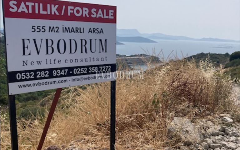 Milas Boğaziçi’nde İmarlı, Tam Deniz Manzaralı Arsalar – Screen Shot At