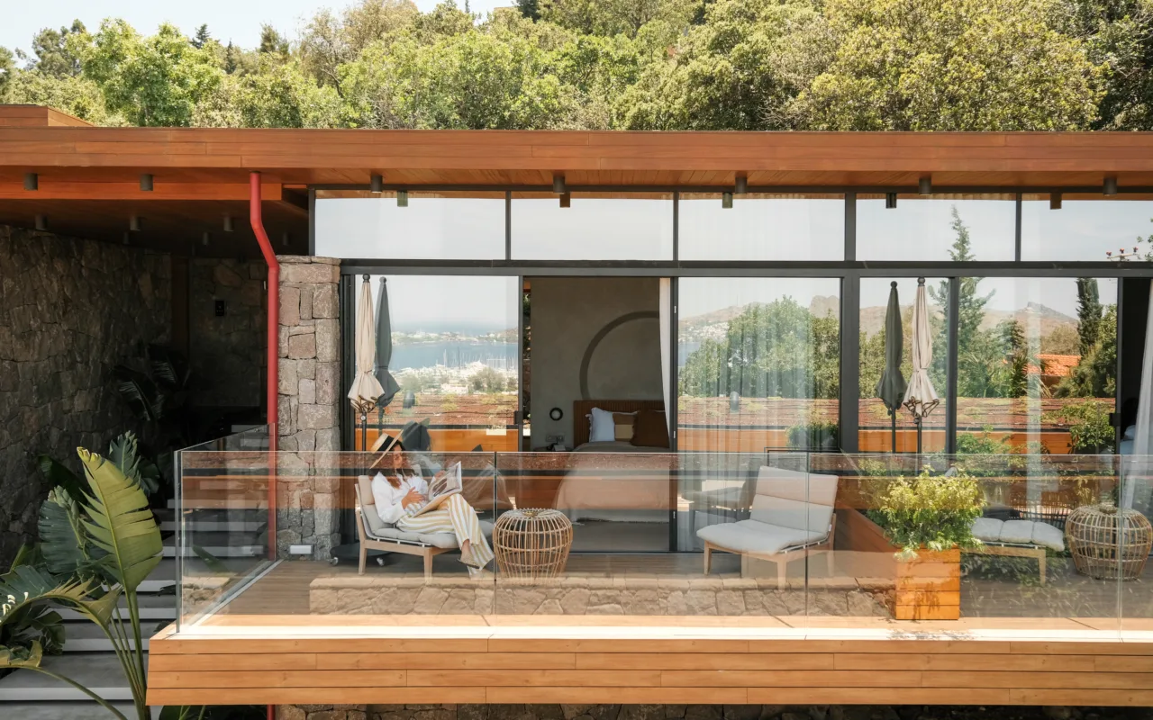 Ege ve Adalar Manzaralı, Ödüllü Butik Otel – Bodrum