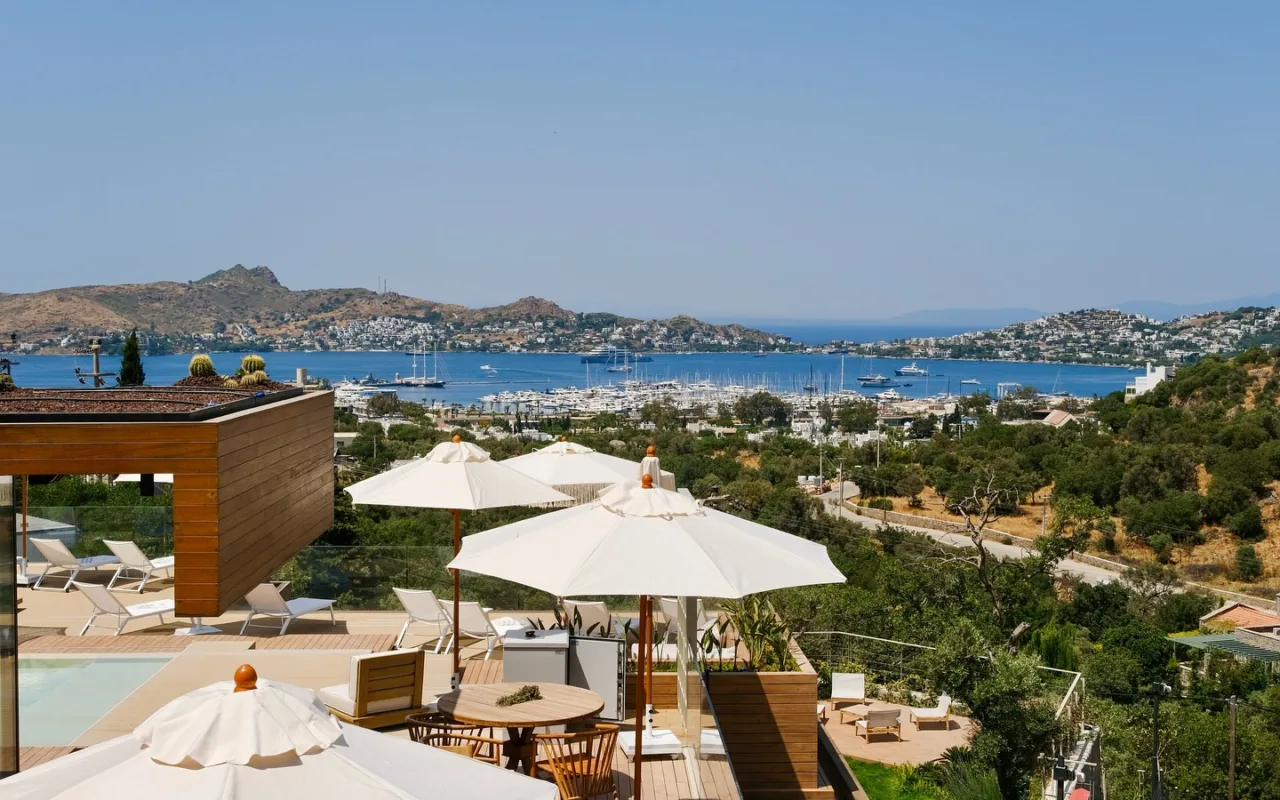 Ege ve Adalar Manzaralı, Ödüllü Butik Otel – Bodrum