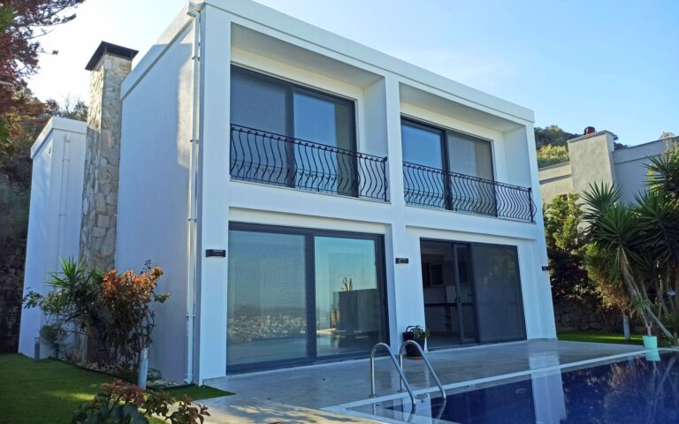 Exquisite, freistehende Villa mit Meerblick in Yalıkavak-Gökçebel – Foto 3