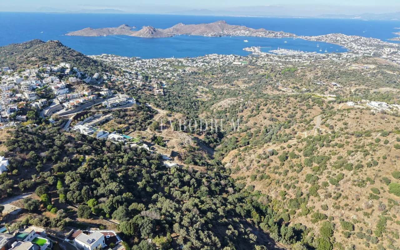 Bodrum Geriş’te Yatırımlık 13.055 m² Arsa