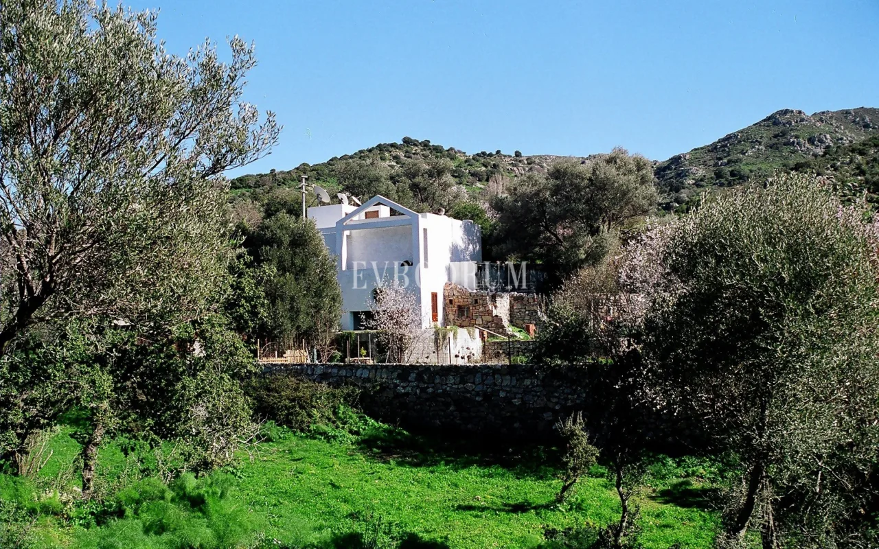 Yalıkavak Burun Köyü’nde 815 m² Arsa İçinde Taş Ev ve Müştemilatlar