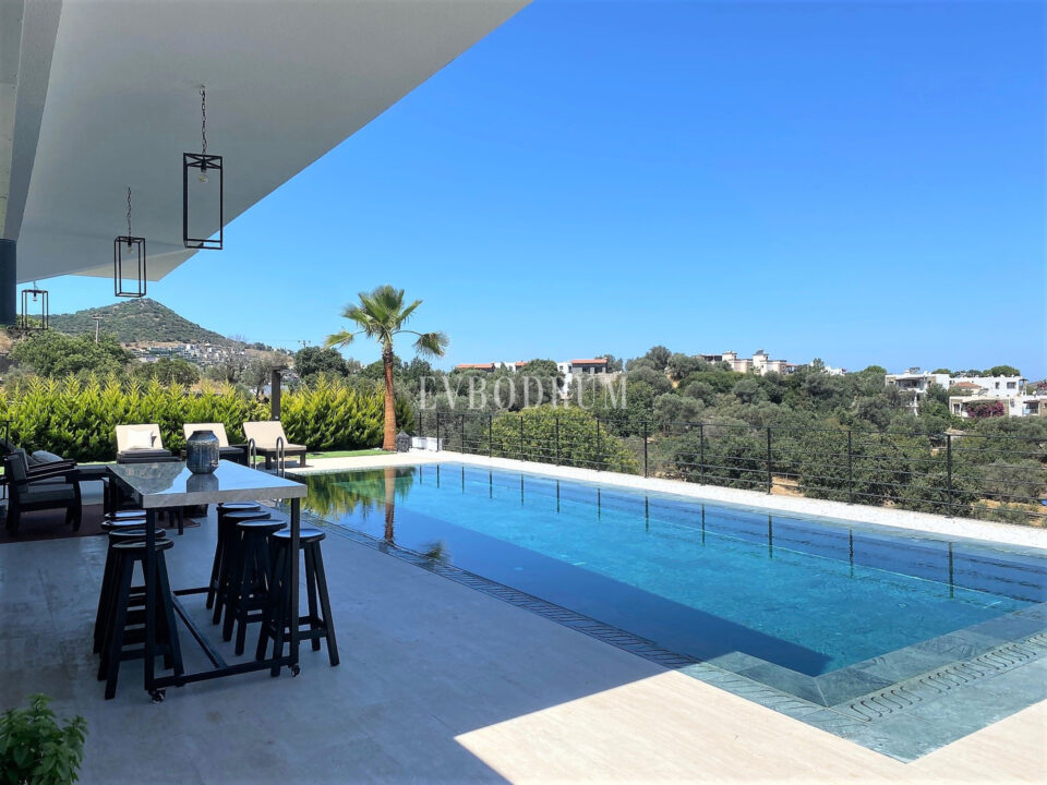 Luxurious rental villa with views over Yalikavak Marina – Photo 35