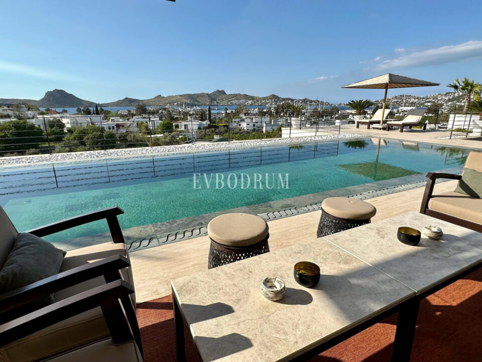 Yalikavak Marina manzaralı lüks villa