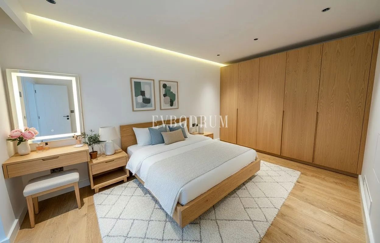 Yalıkavak Tilkicik Koyu’nda Denize Sıfır ve Özel Plajlı Daireler