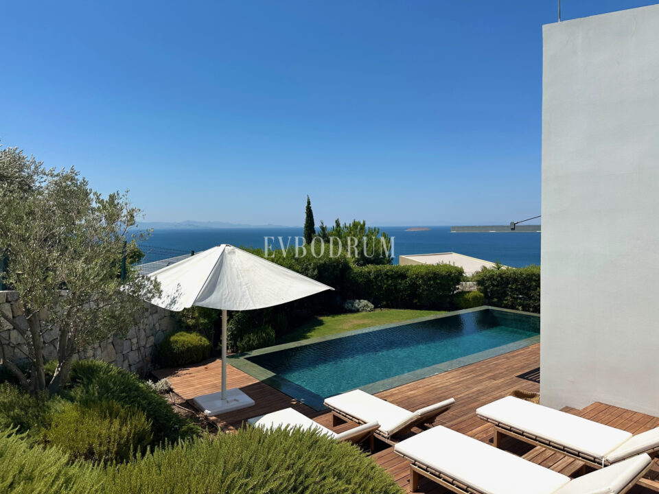 Six Senses Kaplankaya'da Özel Havuzlu ve Plaja Erişimli Lüks 3 Yatak Odalı Villa