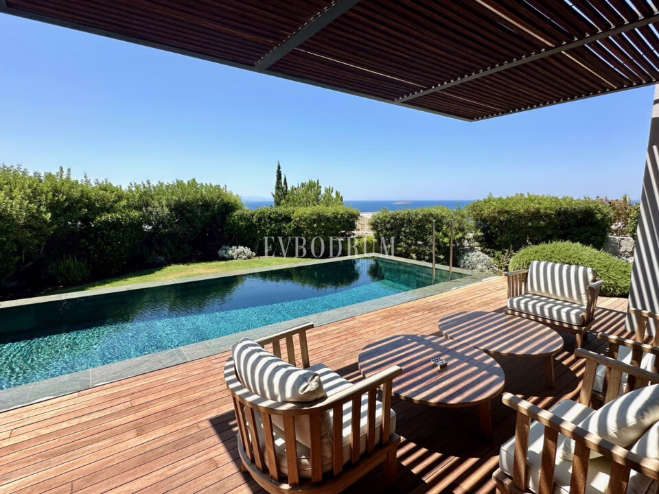 Six Senses Kaplankaya'da Özel Havuzlu ve Plaja Erişimli Lüks 3 Yatak Odalı Villa – Görsel 2