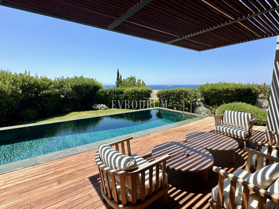 Six Senses Kaplankaya'da Özel Havuzlu ve Plaja Erişimli Lüks 3 Yatak Odalı Villa