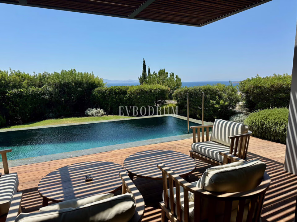 Six Senses Kaplankaya'da Özel Havuzlu ve Plaja Erişimli Lüks 3 Yatak Odalı Villa – Görsel 24