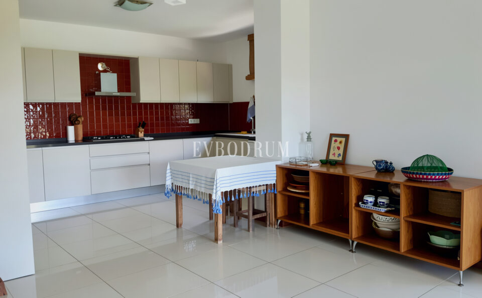 Eckvilla mit Meerblick und privatem Pool in Seba Yasemin Evleri, Gündoğan
