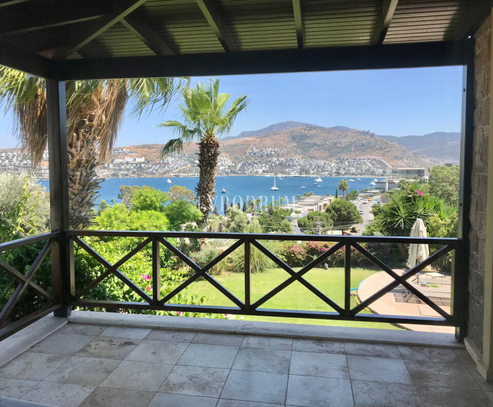 Eckvilla mit Meerblick und privatem Pool in Seba Yasemin Evleri, Gündoğan