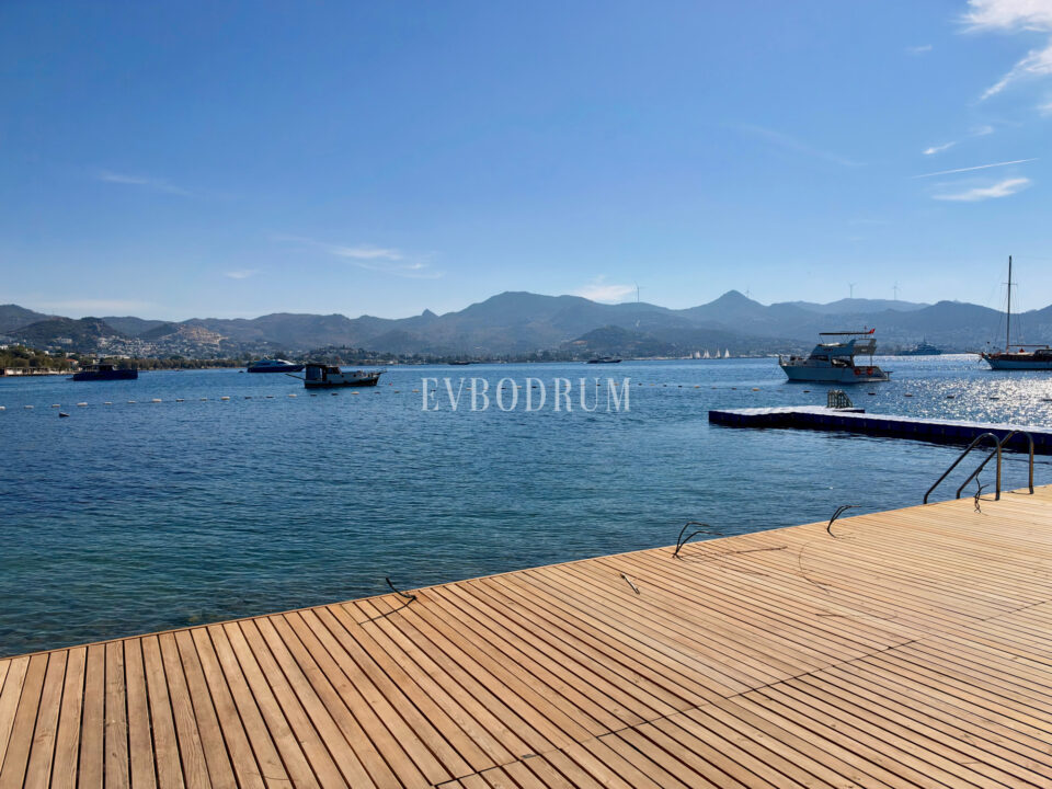 Yalıkavak K-Seaside’da Özel Bahçeli, Özel Plaj Kullanımlı Daire